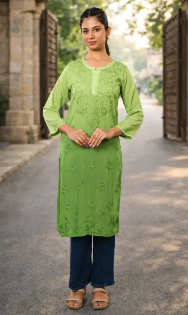 Chikankari Kurta Muslin