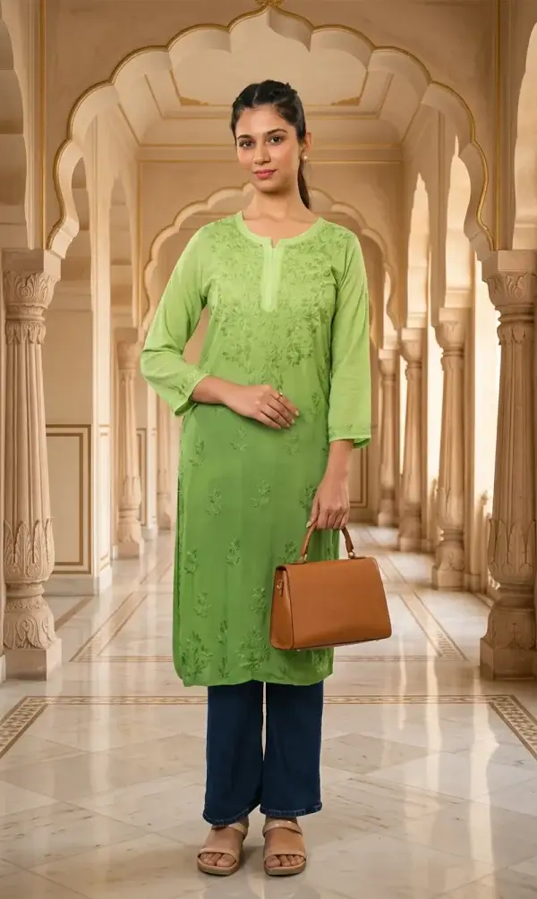 Chikankari Kurta Muslin