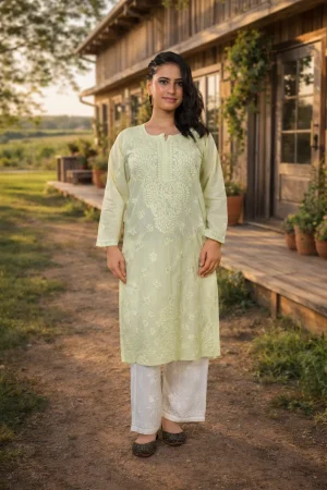 ChatGPT Image Feb 20, 2026, 09_41_11 AM Women’s Pastel Green Embroidered Straight Kurta